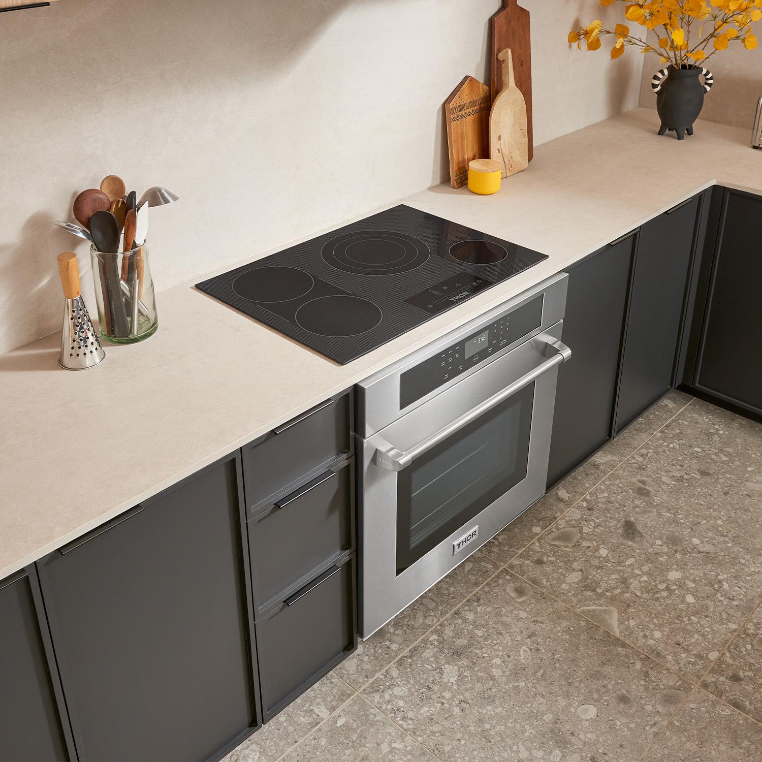 Thor Kitchen 30-inch Built-in Electric Cooktop with 9 Power Levels TEC30 IMAGE 4