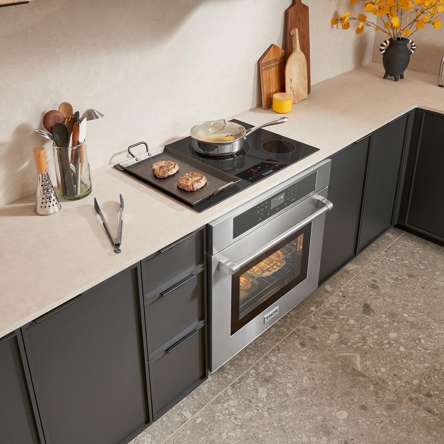 Thor Kitchen 30-inch Built-in Electric Cooktop with 9 Power Levels TEC30 IMAGE 5