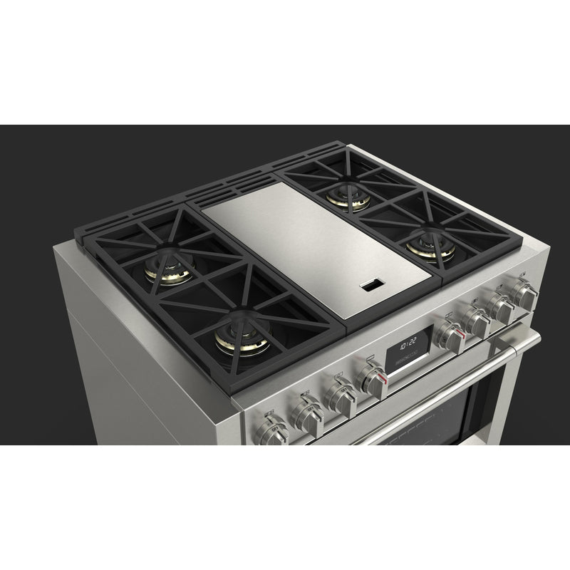 Fulgor Milano 36-inch Freestanding Gas Range with Convection Technology F6PGR364GS2 IMAGE 3