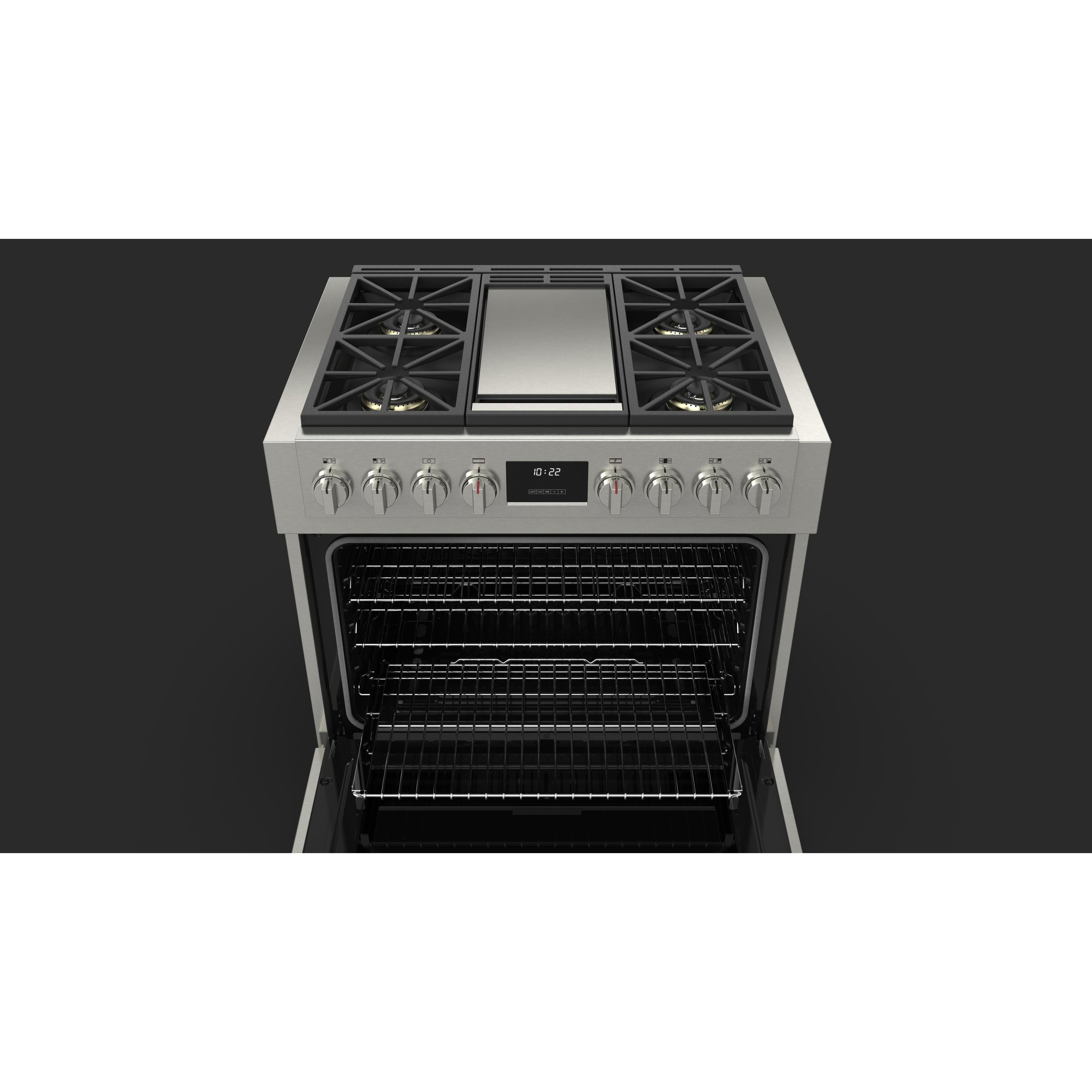 Fulgor Milano 36-inch Freestanding Gas Range with Convection Technology F6PGR364GS2 IMAGE 9