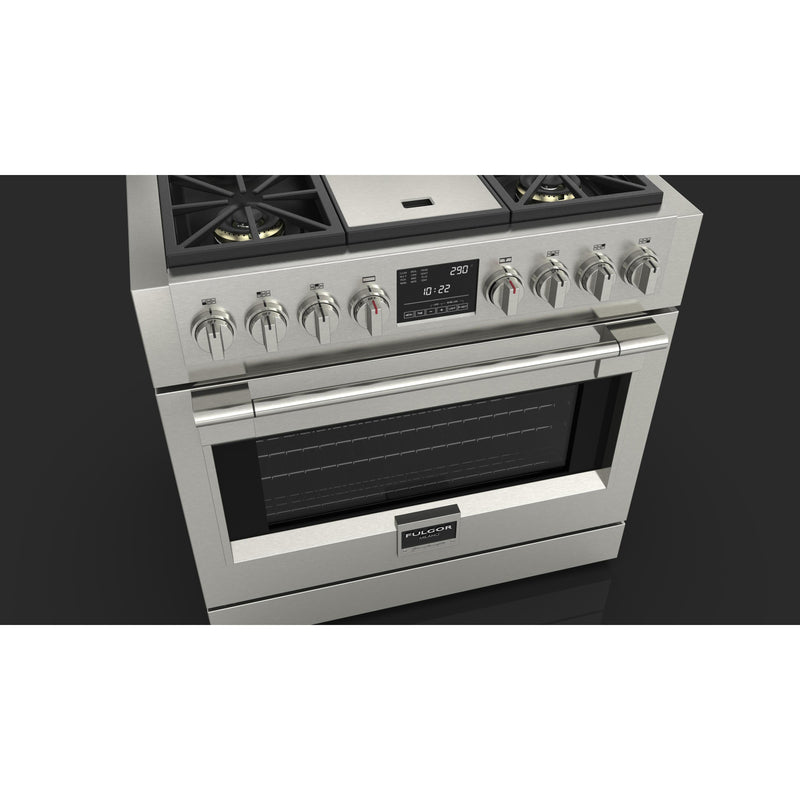 Fulgor Milano 36-inch Freestanding Dual-Fuel Range with Convection Technology F6PDF364GS1 IMAGE 13