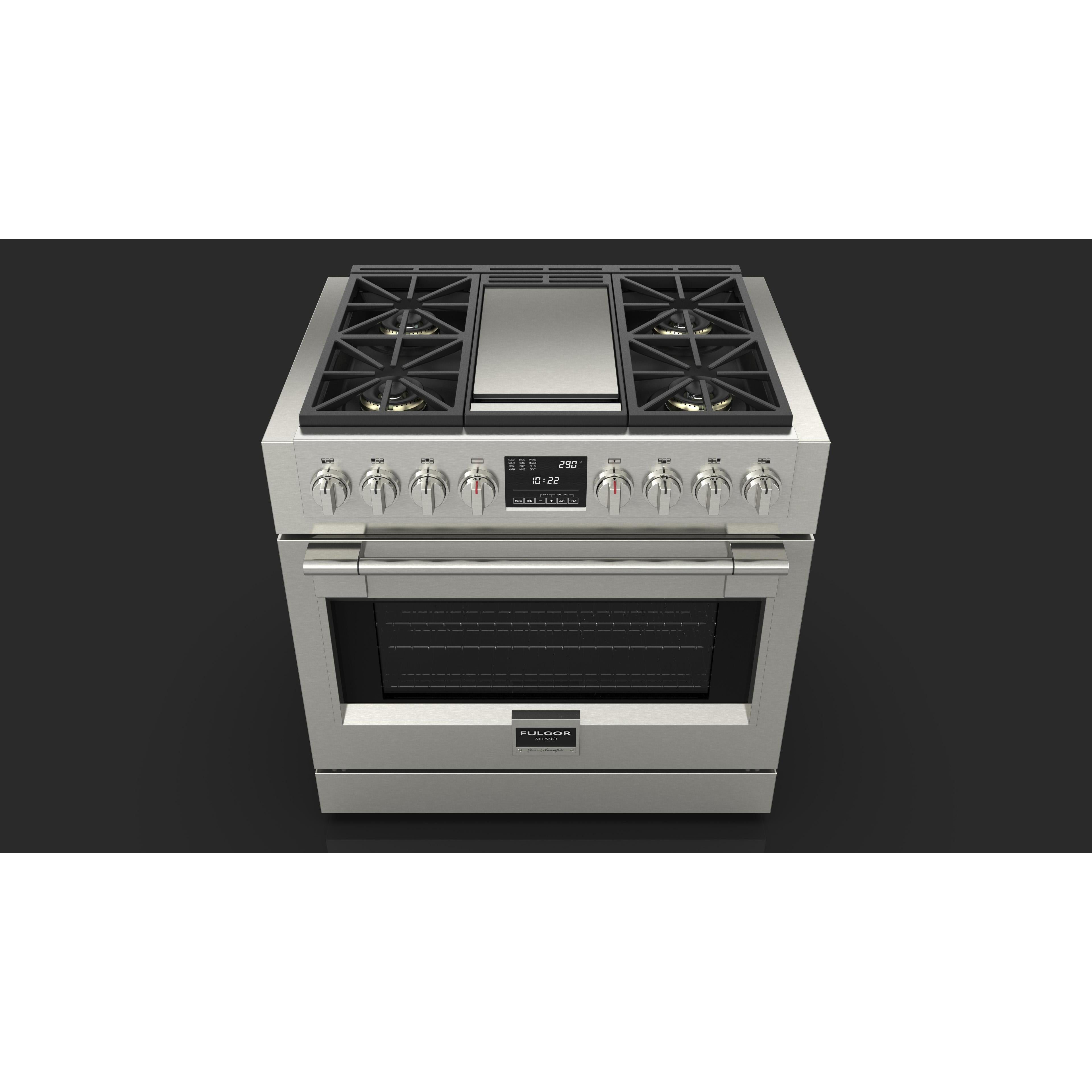 Fulgor Milano 36-inch Freestanding Dual-Fuel Range with Convection Technology F6PDF364GS1 IMAGE 15