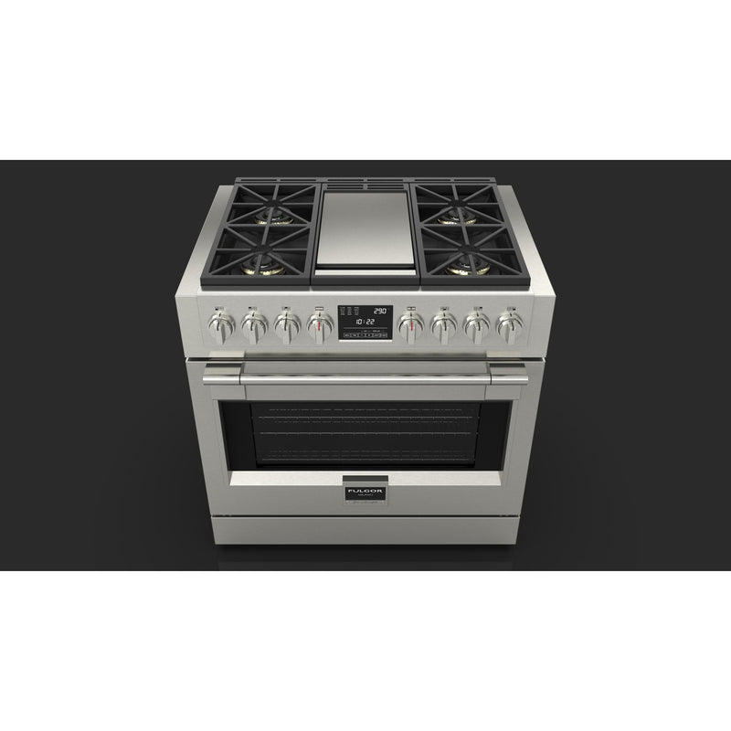 Fulgor Milano 36-inch Freestanding Dual-Fuel Range with Convection Technology F6PDF364GS1 IMAGE 15