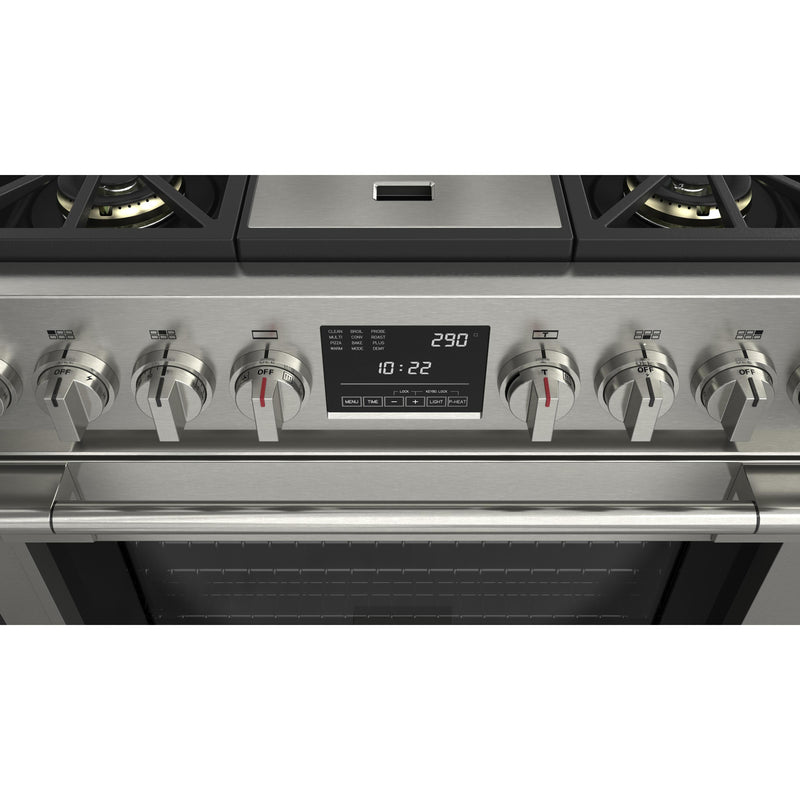 F6PDF364GS1 Fulgor Milano 36inch Freestanding DualFuel Range with