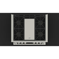 Fulgor Milano 36-inch Freestanding Dual-Fuel Range with Convection Technology F6PDF364GS1 IMAGE 8