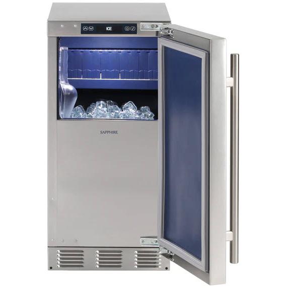 Sapphire 15-inch Outdoor Ice Machine with pump SIIM15POD IMAGE 2