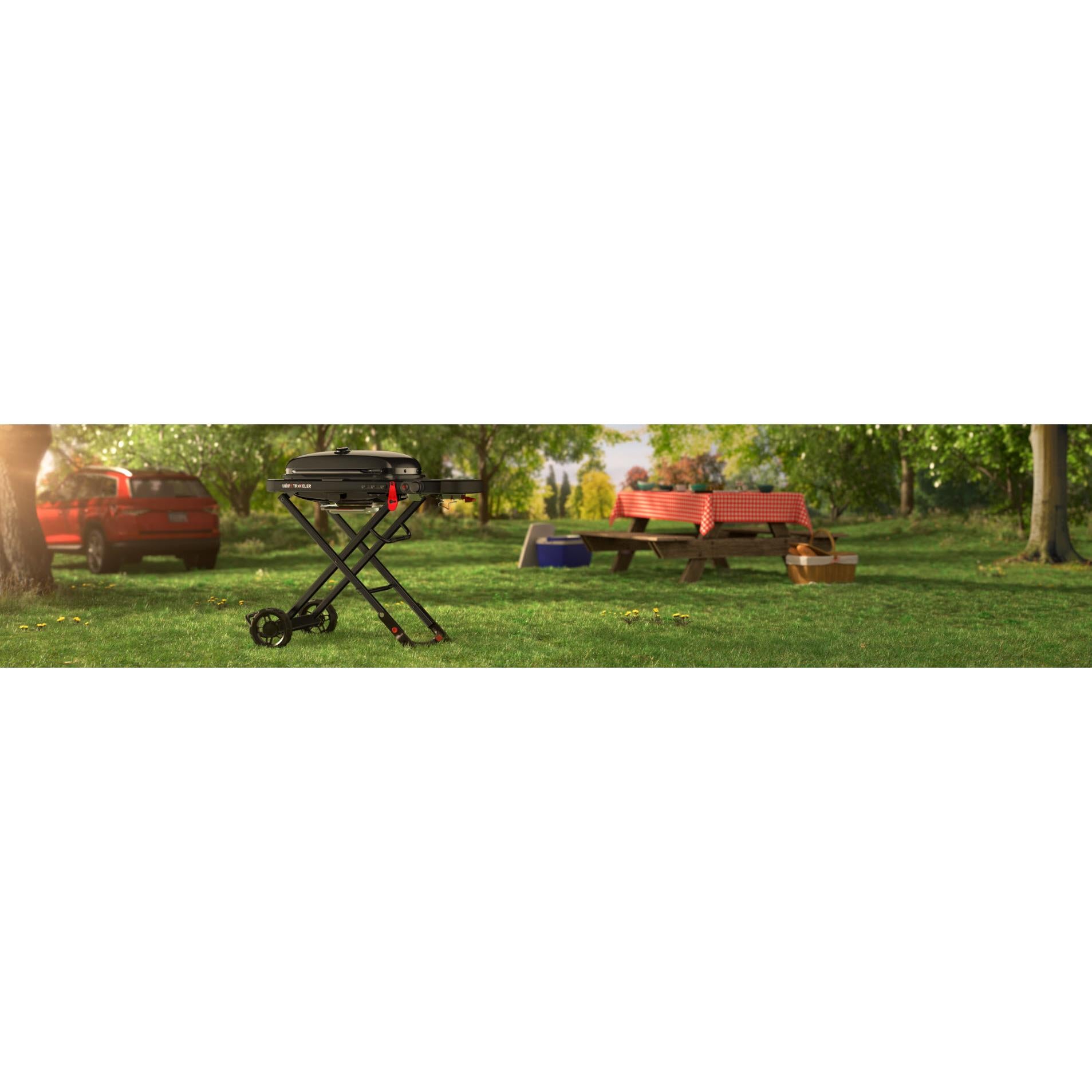 Weber Traveler Portable Gas Grill Stealth Edition 9013001 IMAGE 5