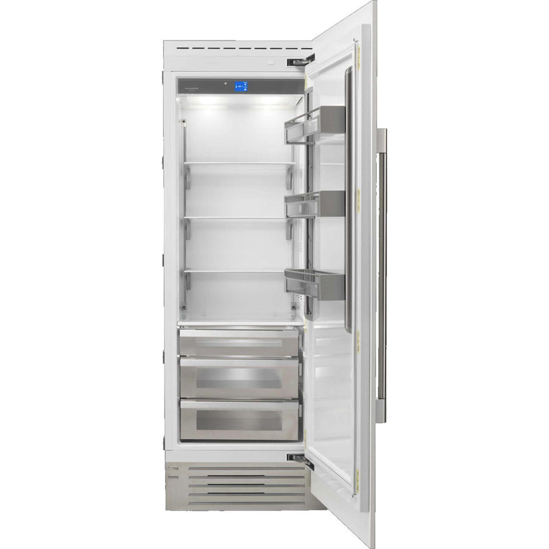 Fulgor Milano 30-inch, 17.44 cu. ft. Refrigerator with Ice Maker F7IRC30O1-R IMAGE 2
