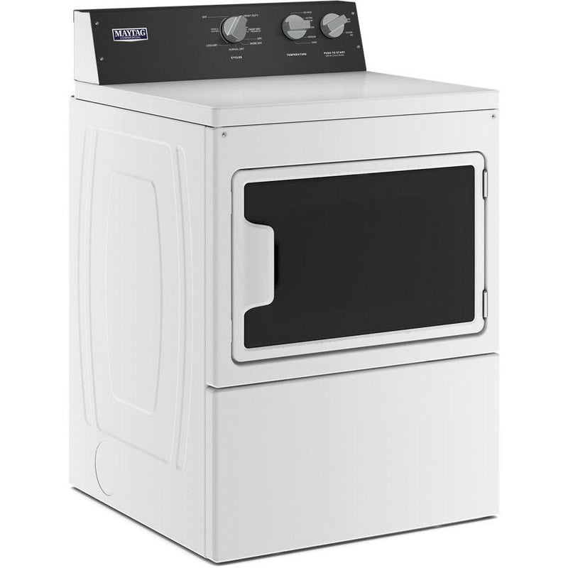 Maytag Commercial Laundry 7.4 cu. ft. Electric Dryer with Intellidry® Sensor YMEDP586GW IMAGE 2
