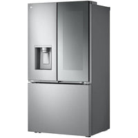 LG 36-inch, 26 cu. ft. Counter-Depth MAX™ French 3-Door Refrigerator with Mirror InstaView® LRYKC2606S IMAGE 5