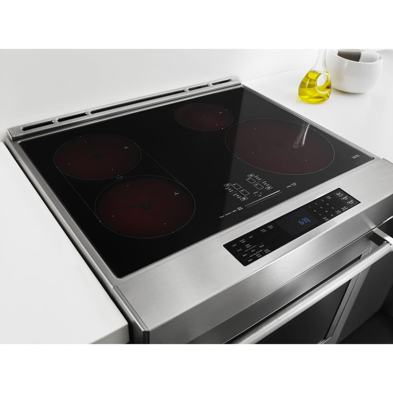 KitchenAid 30-Inch 4-Element Induction Slide-in Convection Range with Air Fry