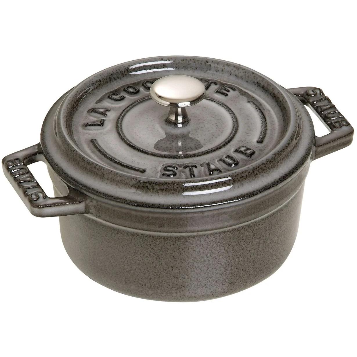 Staub 250ML CAST IRON ROUND MINI COCOTTE 1003179 IMAGE 1