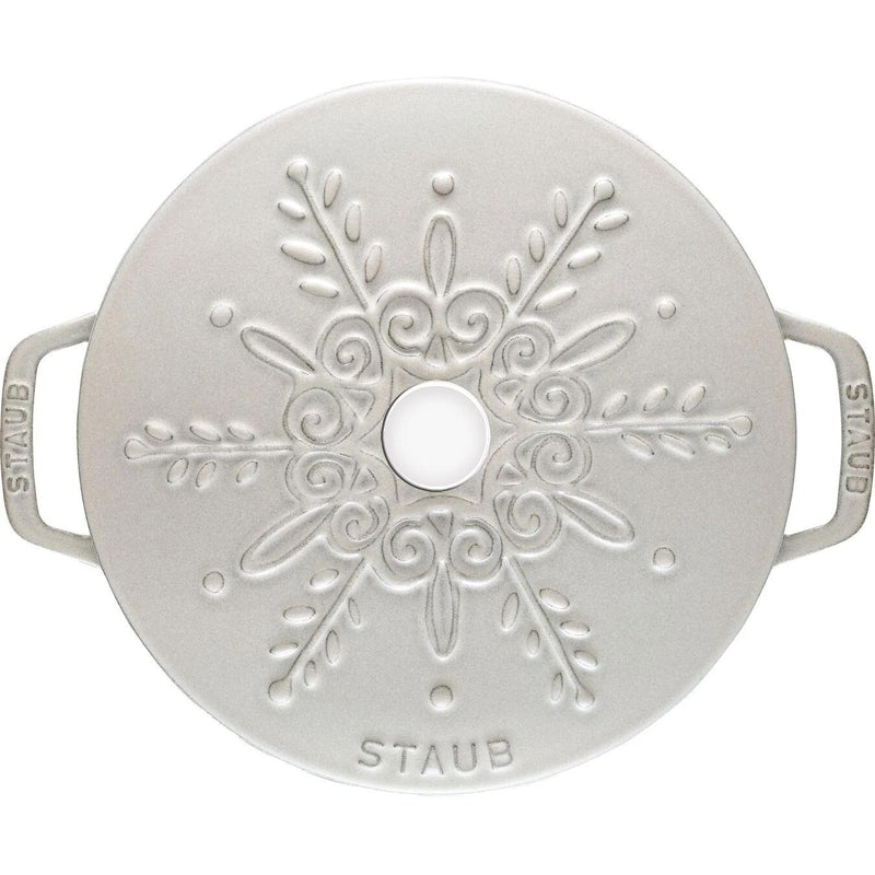 Staub 3.6L CAST IRON ROUND WINTER ESSENTIAL FRENCH OVEN 1003705 IMAGE 2
