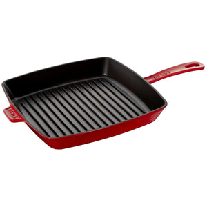 Staub 30CM CAST IRON SQUARE AMERICAN GRILL PAN 1003315 IMAGE 1