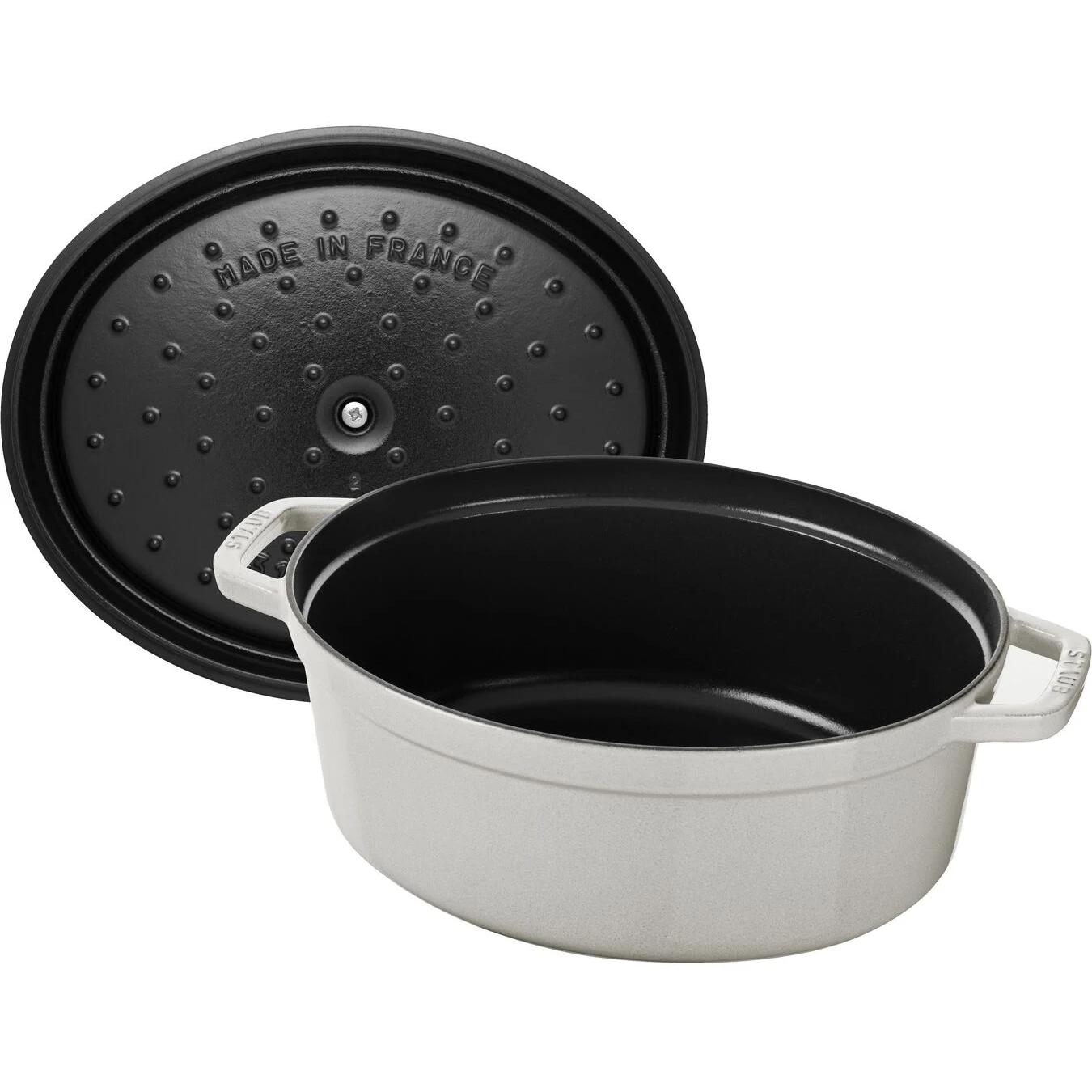 Staub 5.5L CAST IRON OVAL COCOTTE 1003447 IMAGE 6