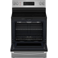 GE 30-inch Freestanding Electric Range with Self-Clean JCB630SVSS IMAGE 4