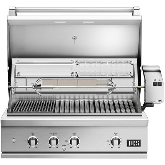 DCS Series 9 36-inch Built-in Gas Grill with Infrared Sear Burner - Natural Gas BE1-36RCI-N IMAGE 2