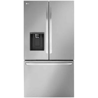 LG 36-inch, 26 cu. ft. Counter-Depth French 3-Door Refrigerator with Dual Ice Makers LRFXC2606S IMAGE 1