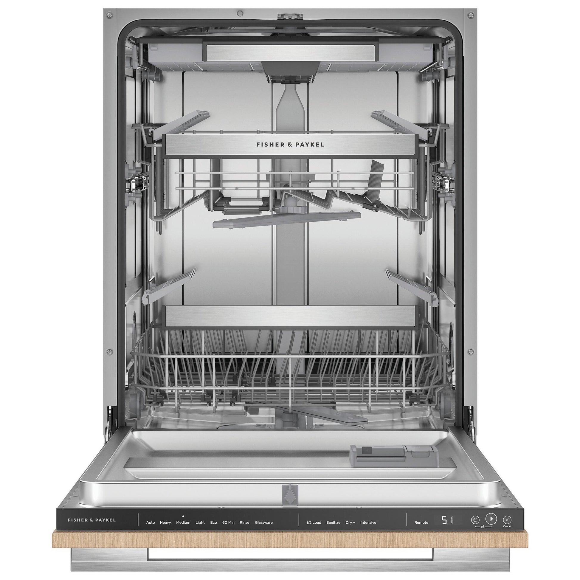 Fisher & Paykel 24-inch Built-in Dishwasher with Wi-Fi DW24UT4I2 IMAGE 3