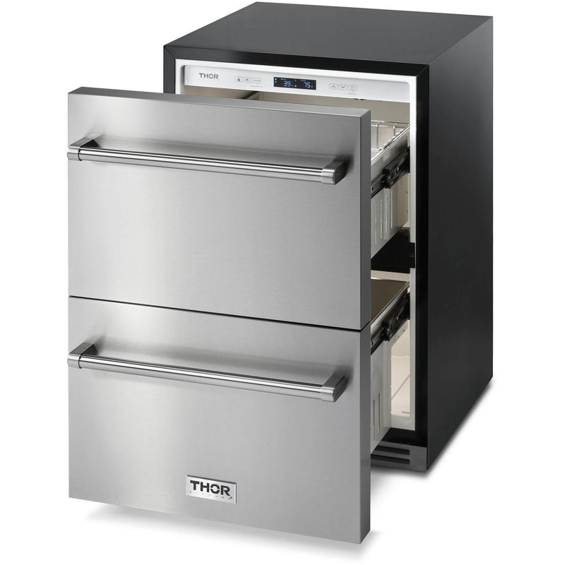 Thor Kitchen 24-inch, 5.4 cu. ft. Drawer Refrigerator TRF24U IMAGE 4