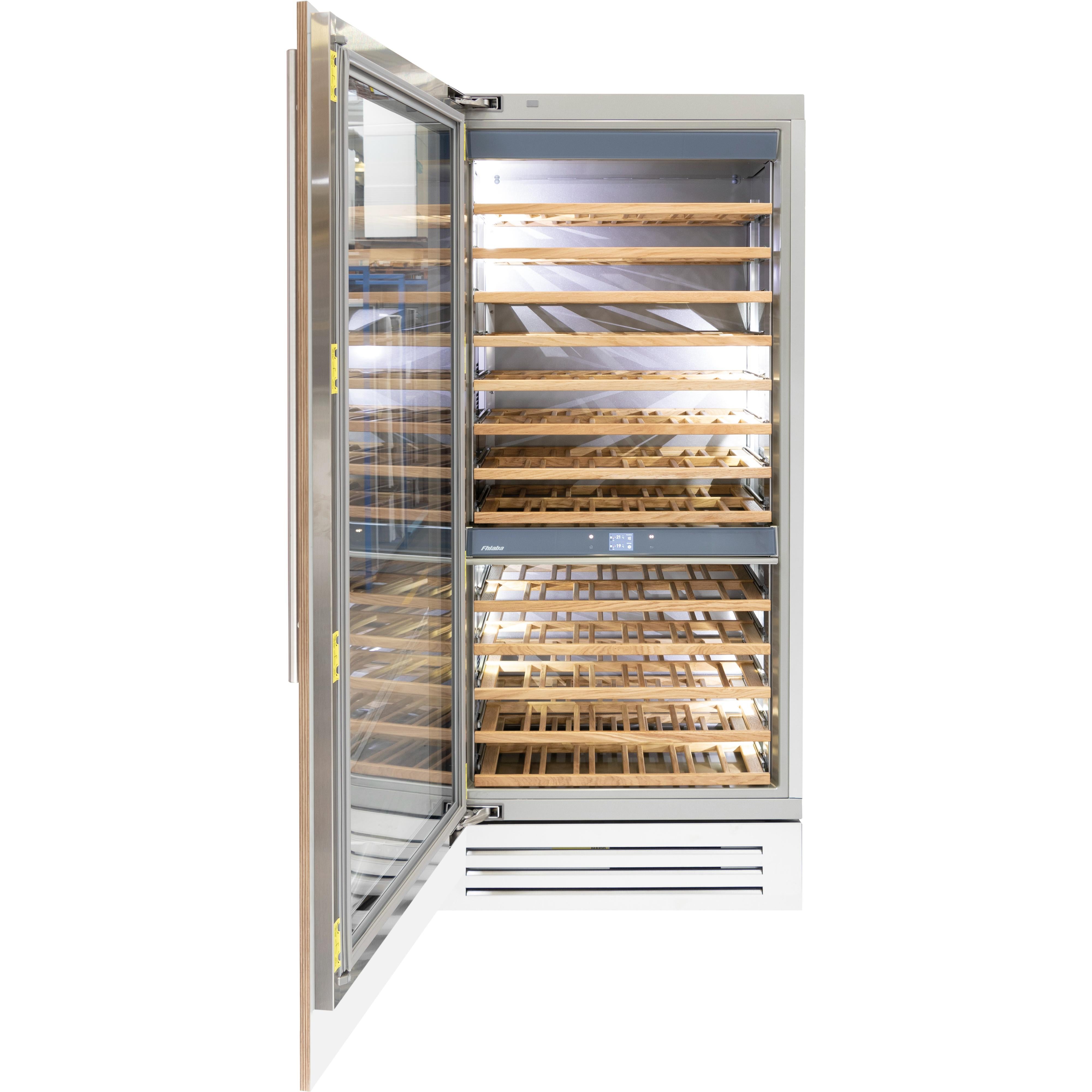 Fhiaba 186-Bottle Integrated Series Wine Cellar with Smart Touch TFT Display FI36WCC-LO2 IMAGE 2