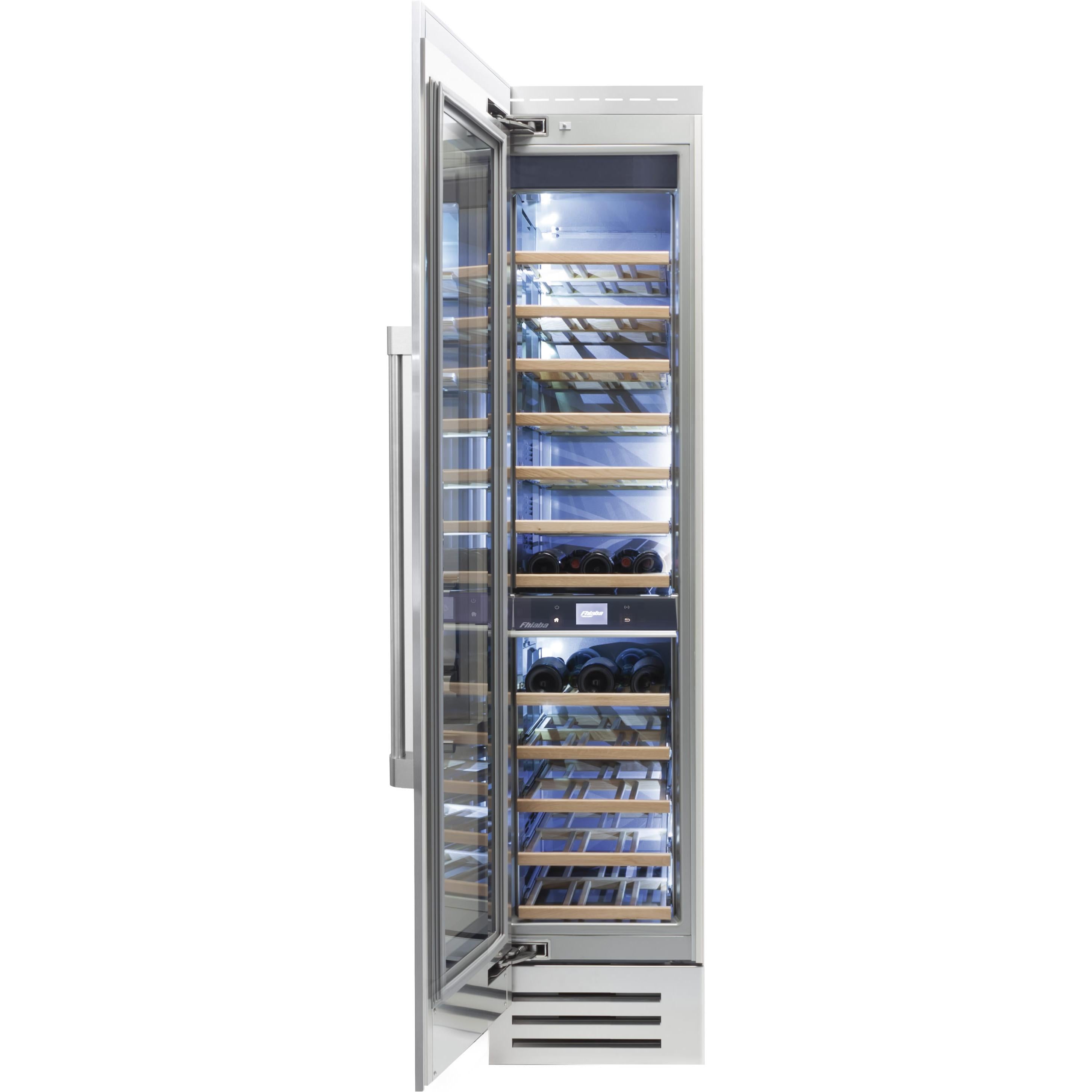 Fhiaba 52-Bottle Classic Series Wine Cellar with 2 Zones FK18WCC-LS2 IMAGE 2
