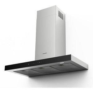 Faber 36-inch Stilo Glass Chimney Hood STGL36SSV IMAGE 1