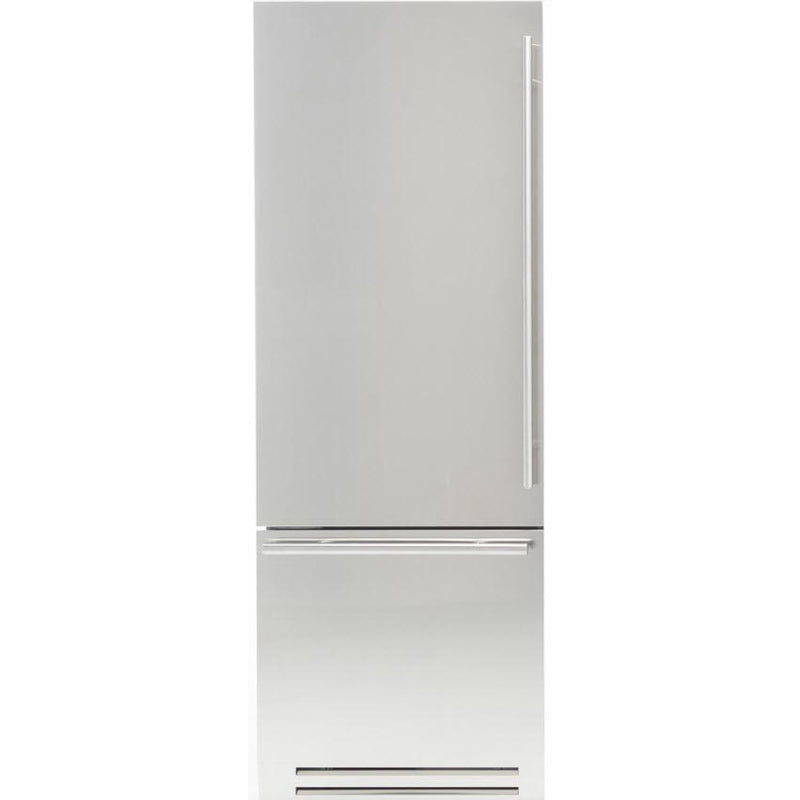Fhiaba 30-inch, 14.5 cu.ft. Built-in Bottom Freezer Refrigerator with Interior Ice Maker FK30BI-LS1 IMAGE 1