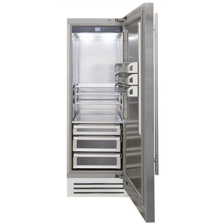 Fhiaba 30-inch, 17.44 cu. ft. Built-in All Refrigerator with Smart touch TFT Display FK30RFC-RS2 IMAGE 2