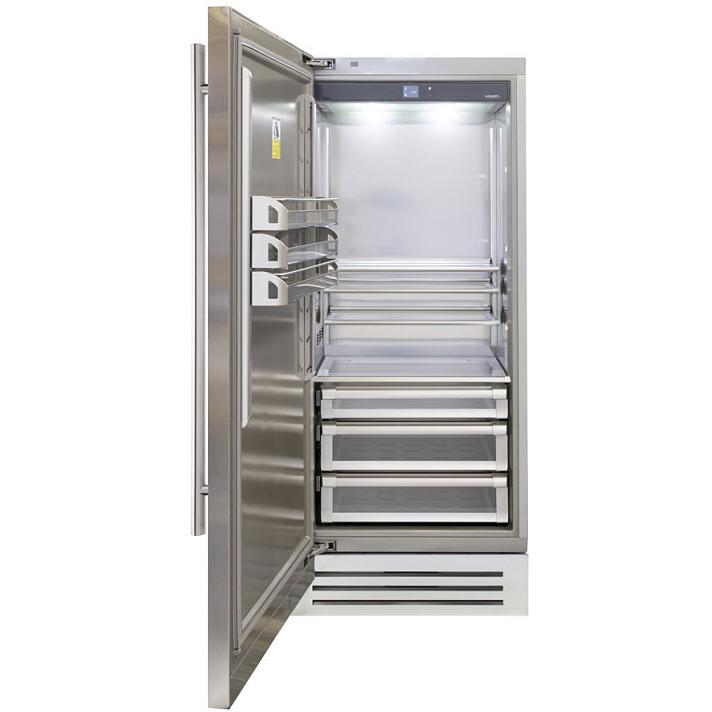 Fhiaba 36-inch, 21.54 cu. ft. Built-in All Refrigerator with Smart touch TFT display FK36RFC-LS2 IMAGE 2
