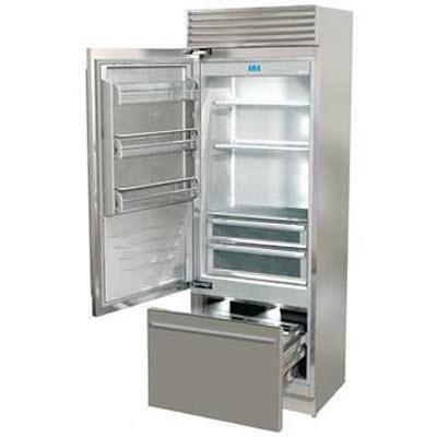 Fhiaba 24-inch, 12.1 cu. ft. Bottom Freezer Refrigerator with Ice and Water FP24B-LS1 IMAGE 1