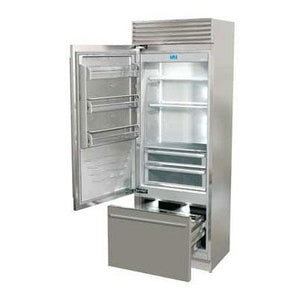 Fhiaba 30-inch, 15.5 cu. ft. Bottom Freezer Refrigerator with Ice and Water FP30BI-LS1 IMAGE 1