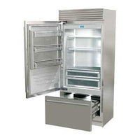 Fhiaba 36-inch, 19.3 cu. ft. Bottom Freezer Refrigerator with Ice and Water FP36BI-LS1 IMAGE 1