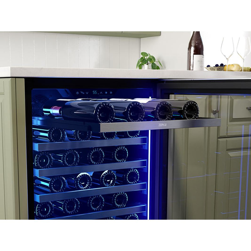 Zephyr 53-Bottle Presrv™ Wine Cooler with Active Cooling Technology PRW24C01CG IMAGE 3
