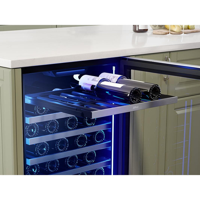Zephyr 53-Bottle Presrv™ Wine Cooler with Active Cooling Technology PRW24C01CG IMAGE 4