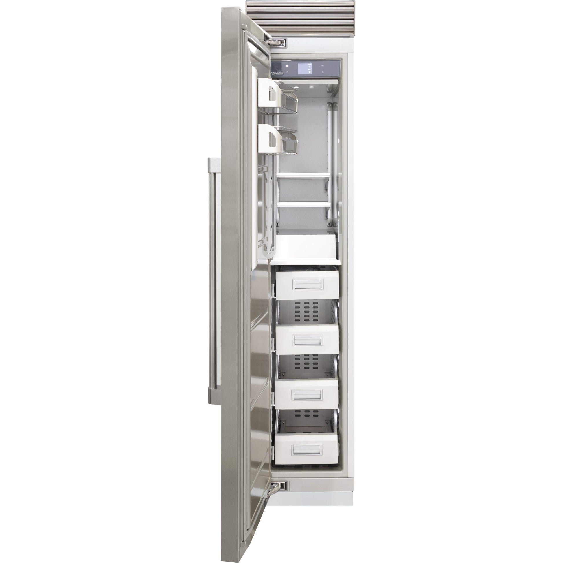 Fhiaba 8.22 cu. ft. Upright Freezer with Smart Touch TFT Display FP18FZC-LS2 IMAGE 2