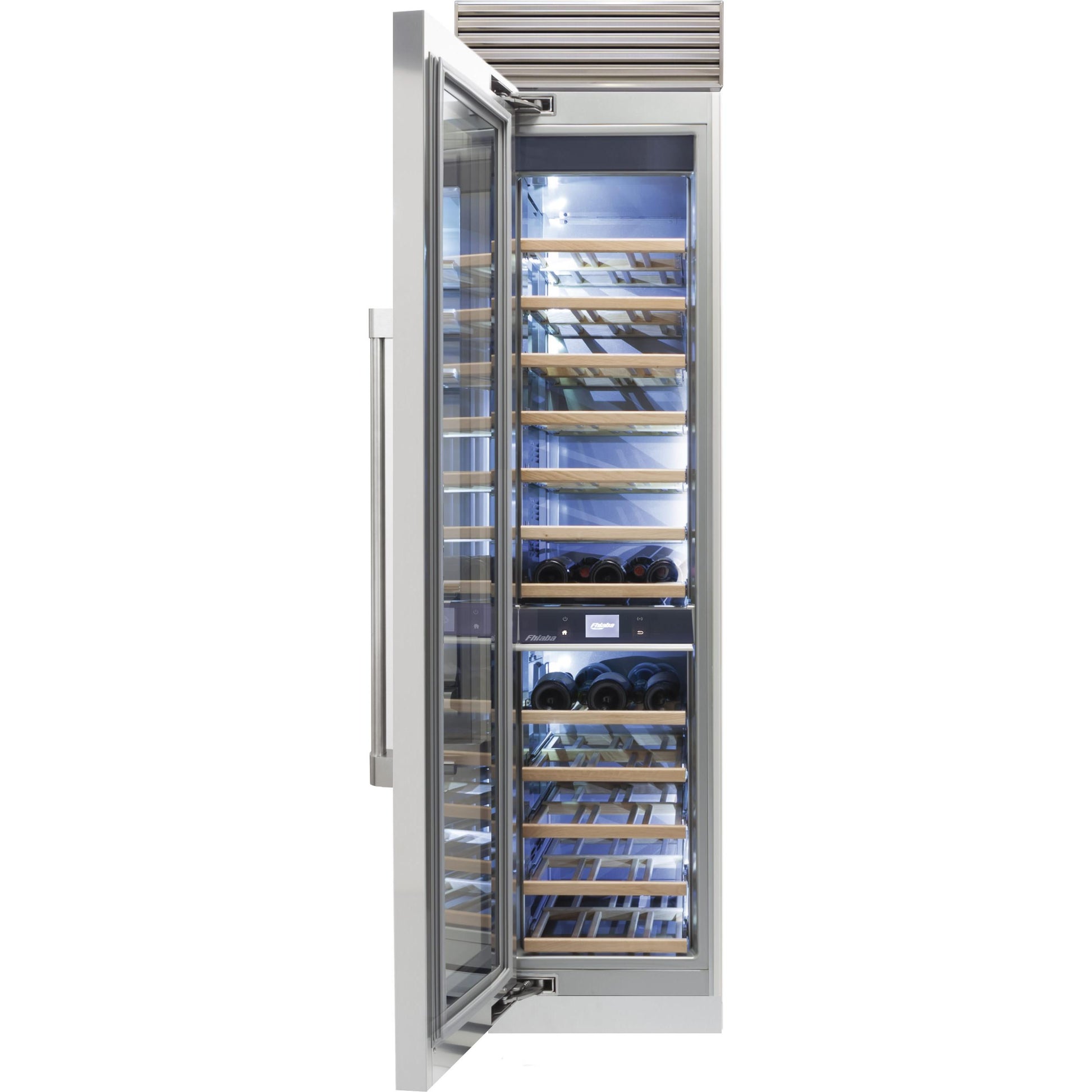 Fhiaba 52-Bottle X-Pro Series Wine Cellar with Smart Touch TFT Display FP18WCC-LS2 IMAGE 2