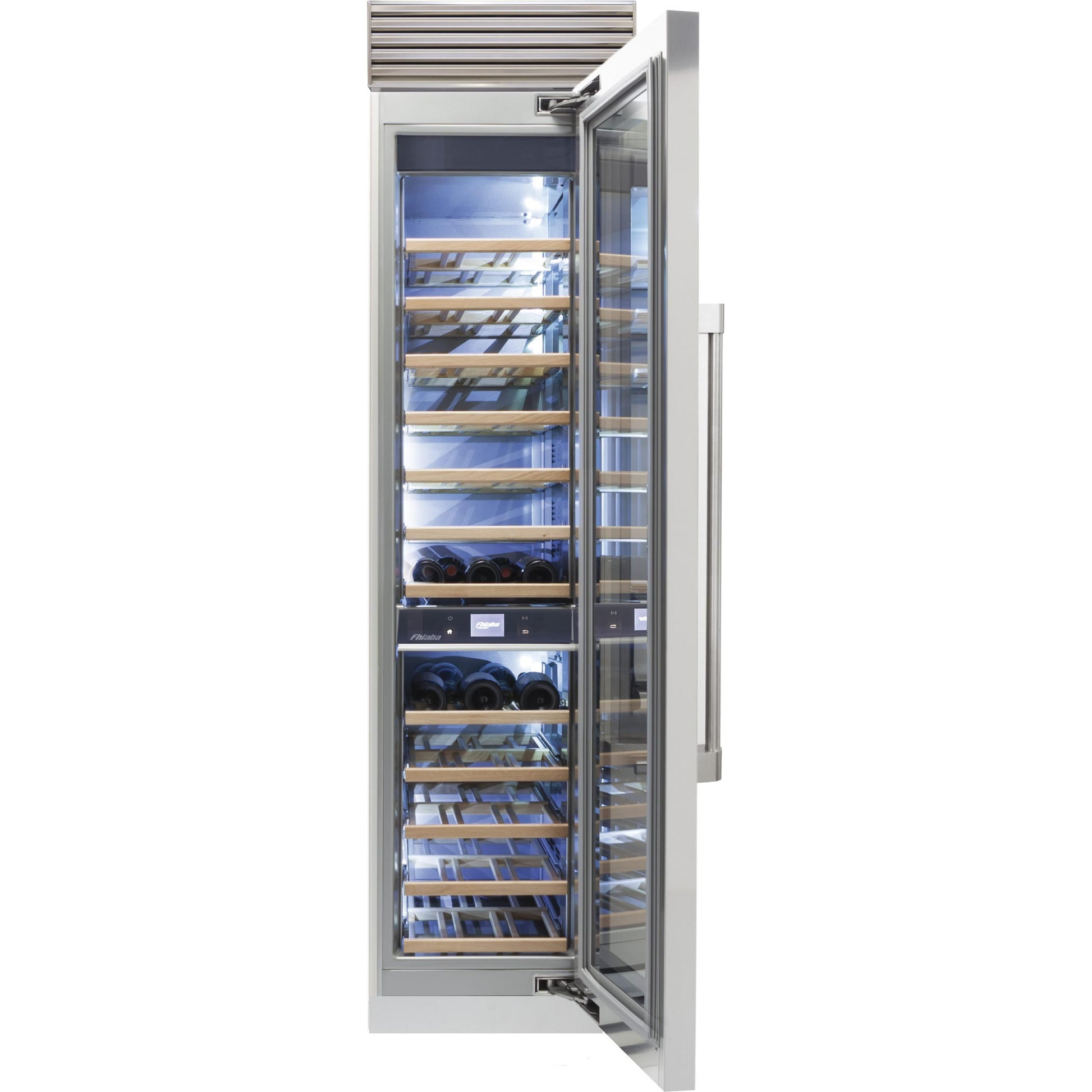 Fhiaba 52-Bottle X-Pro Series Wine Cellar with Smart Touch TFT Display FP18WCC-RS2 IMAGE 2