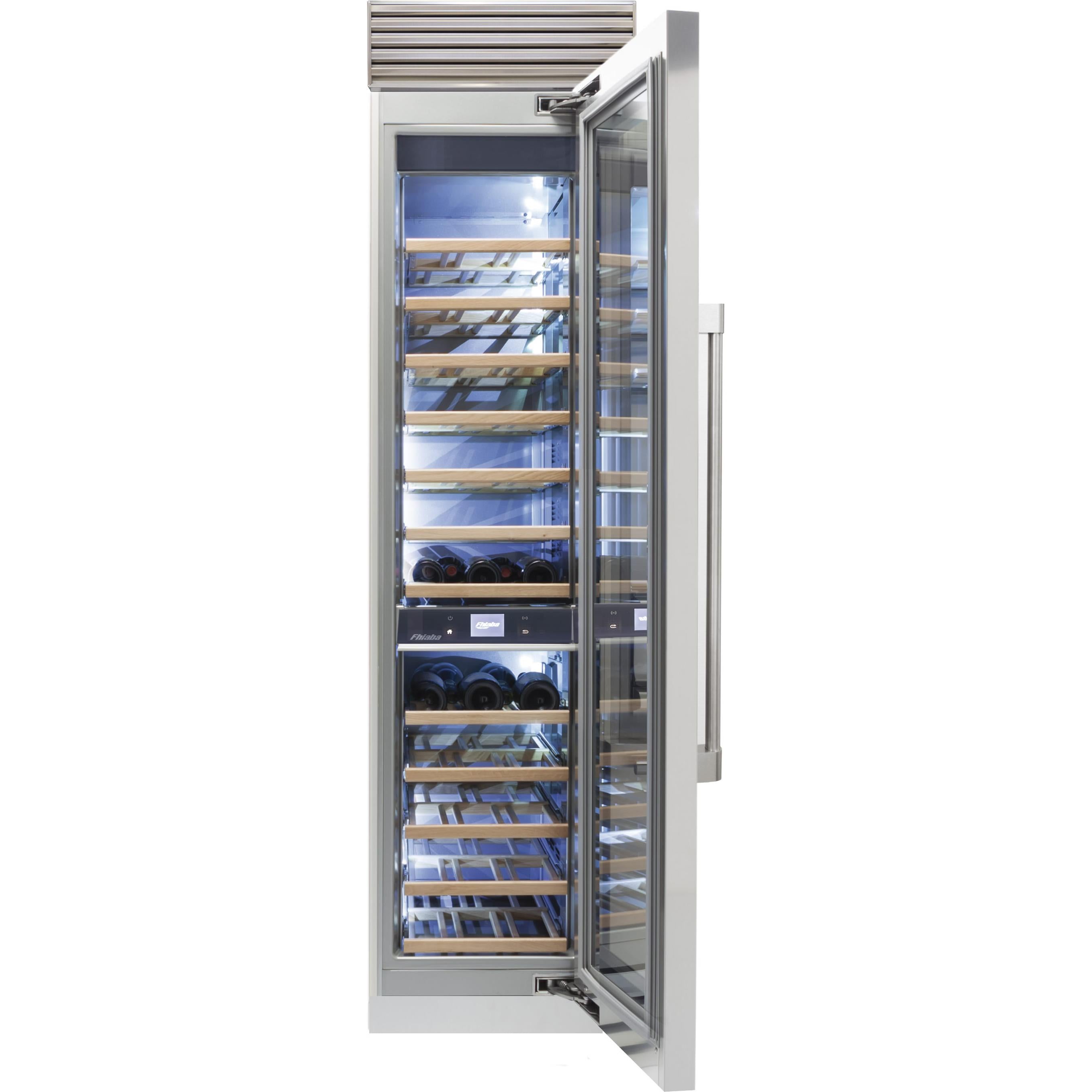Fhiaba 52-Bottle X-Pro Series Wine Cellar with Smart Touch TFT Display FP18WCC-RS2 IMAGE 2