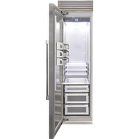 Fhiaba 24-inch, 13.03 cu. ft. Built-in All Refrigerator with Smart touch TFT Display FP24RFC-LS2 IMAGE 2