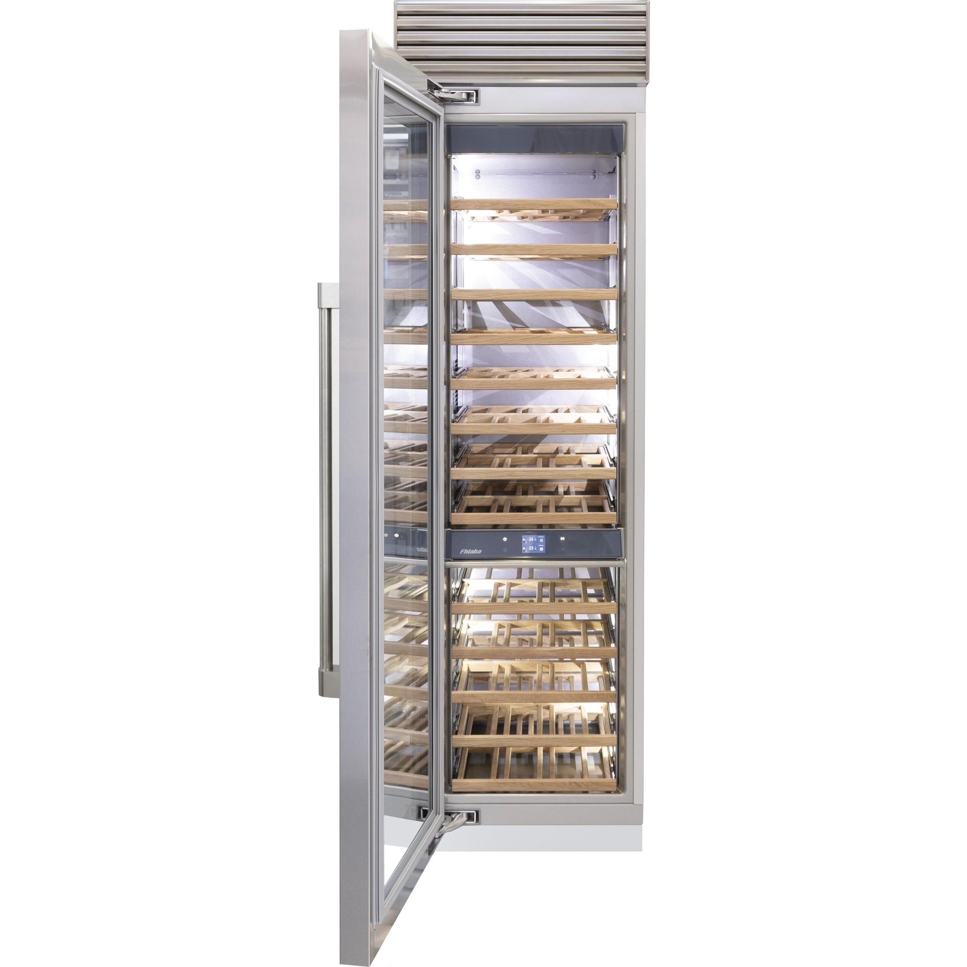 Fhiaba 78-Bottle X-Pro Series Wine Cellar with Smart Touch TFT Display FP24WCC-LS2 IMAGE 2