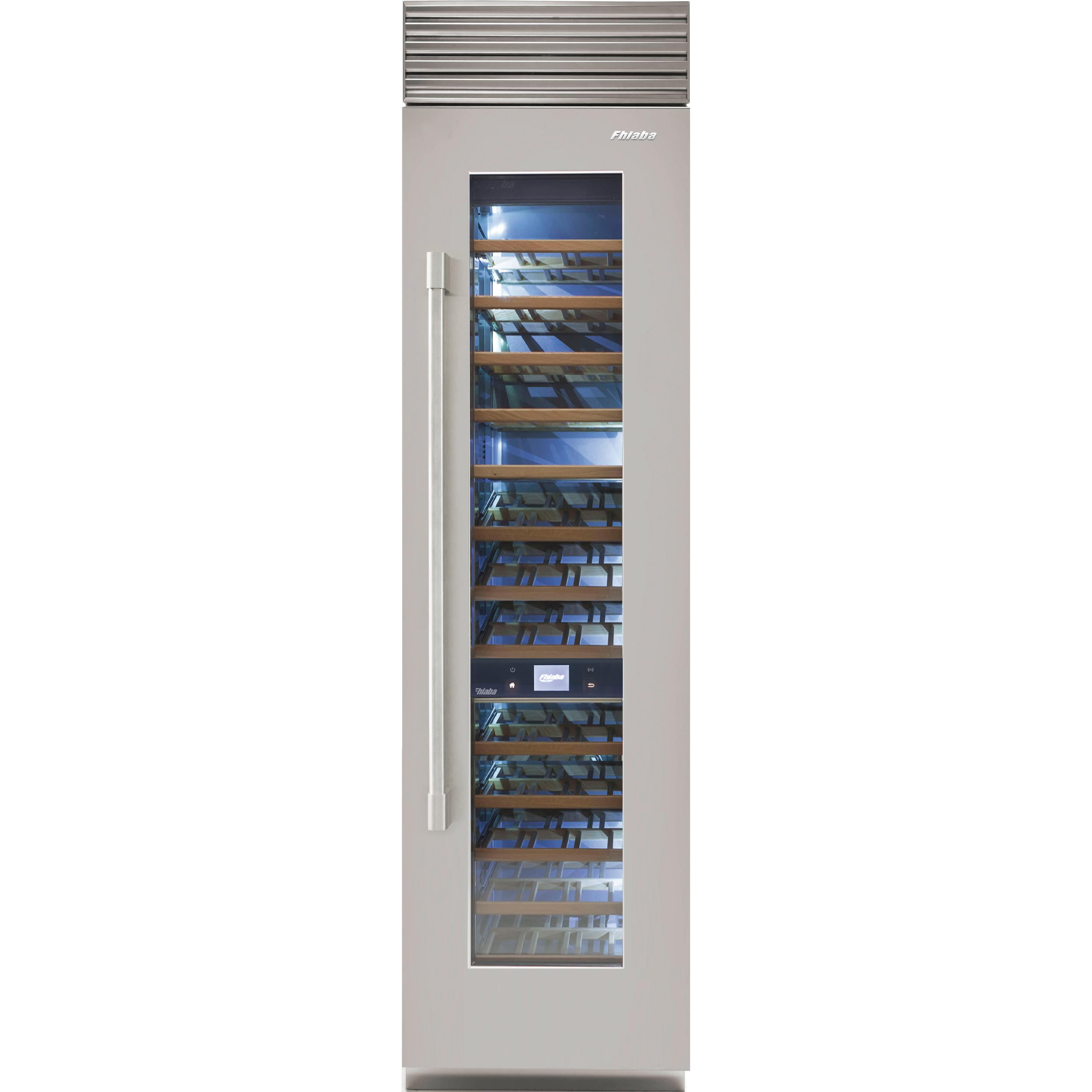 Fhiaba 78-Bottle X-Pro Series Wine Cellar with Smart Touch TFT Display FP24WCC-RS2 IMAGE 1