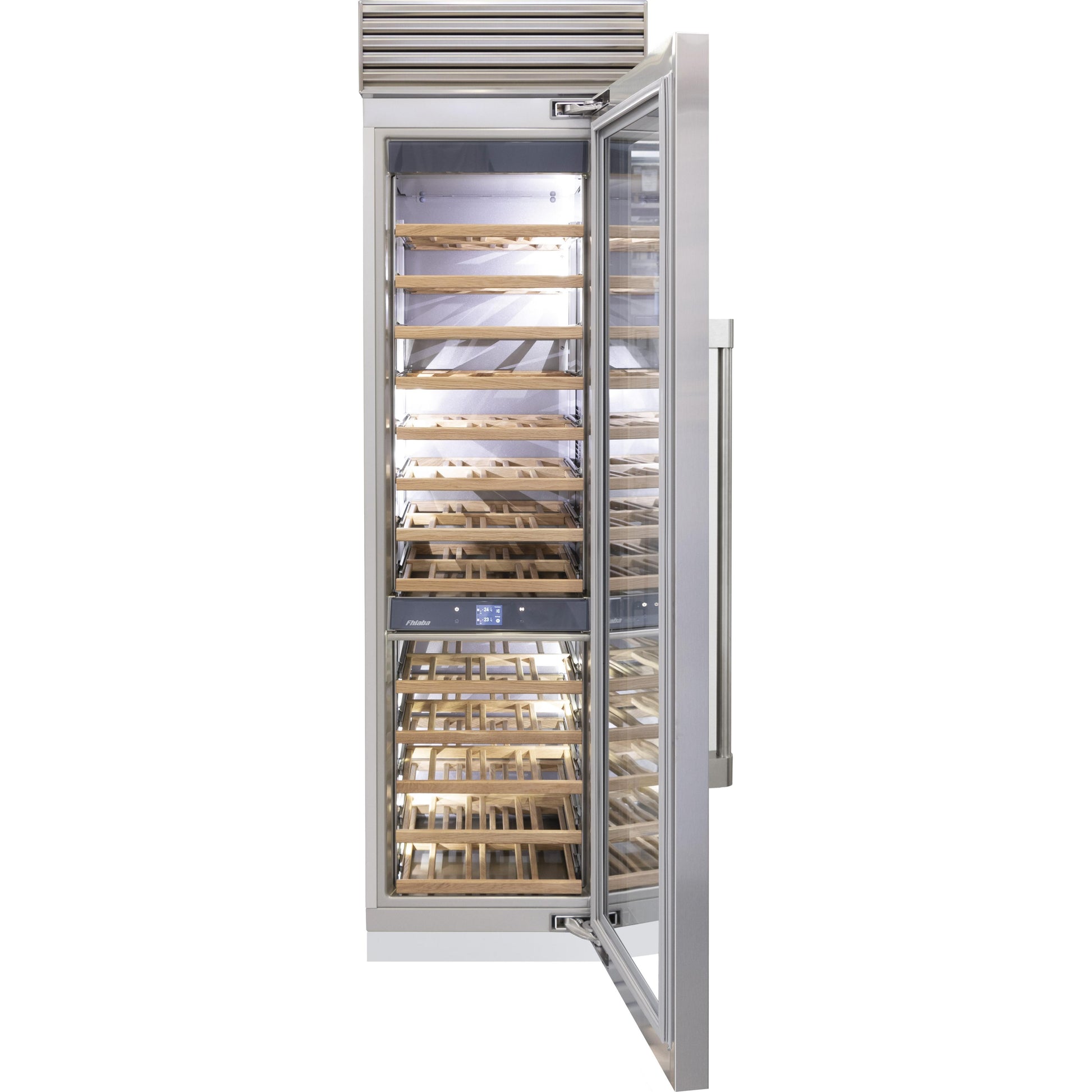 Fhiaba 78-Bottle X-Pro Series Wine Cellar with Smart Touch TFT Display FP24WCC-RS2 IMAGE 2