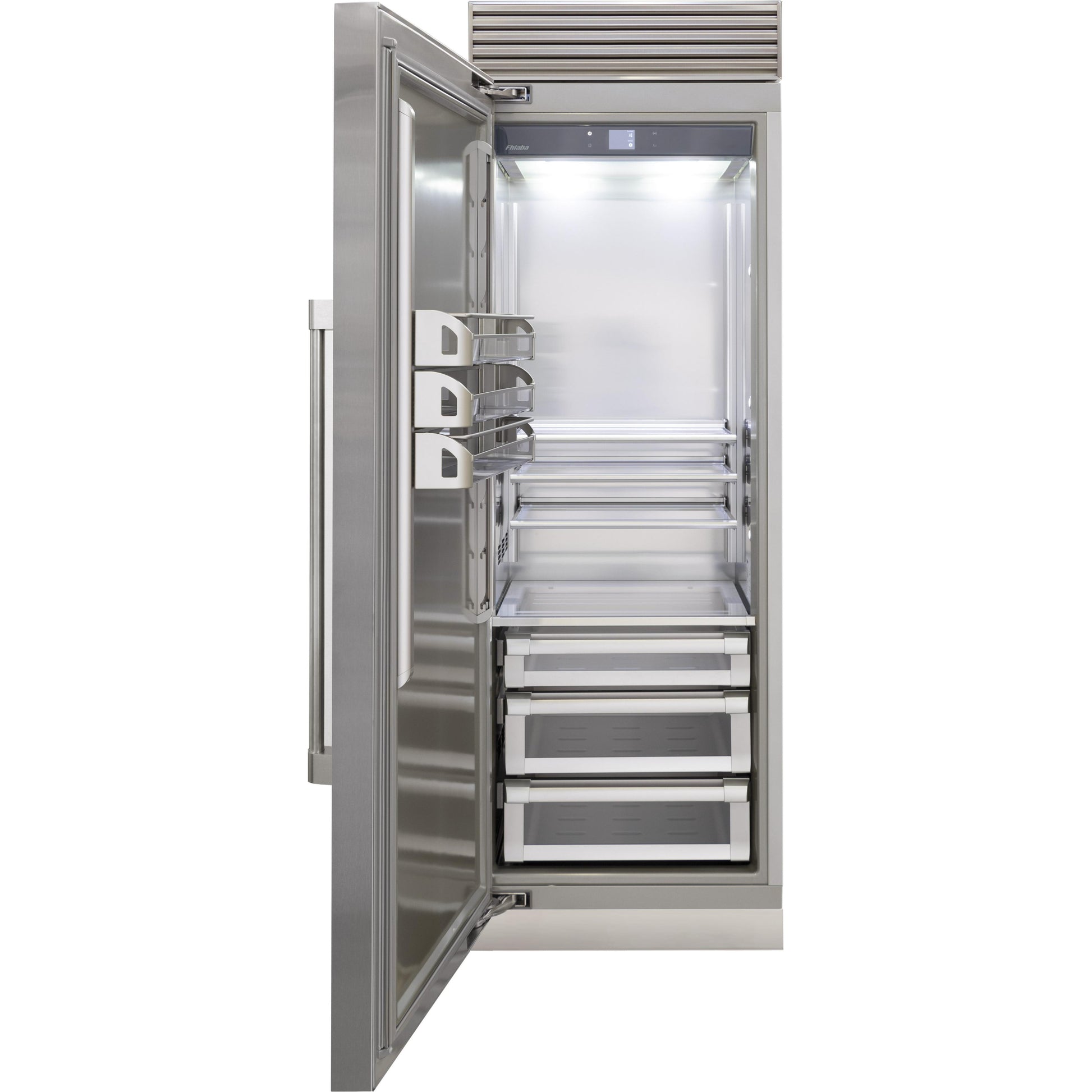 Fhiaba 30-inch, 17.44 cu. ft. Built-in All Refrigerator with Smart touch TFT Display FP30RFC-LS2 IMAGE 2