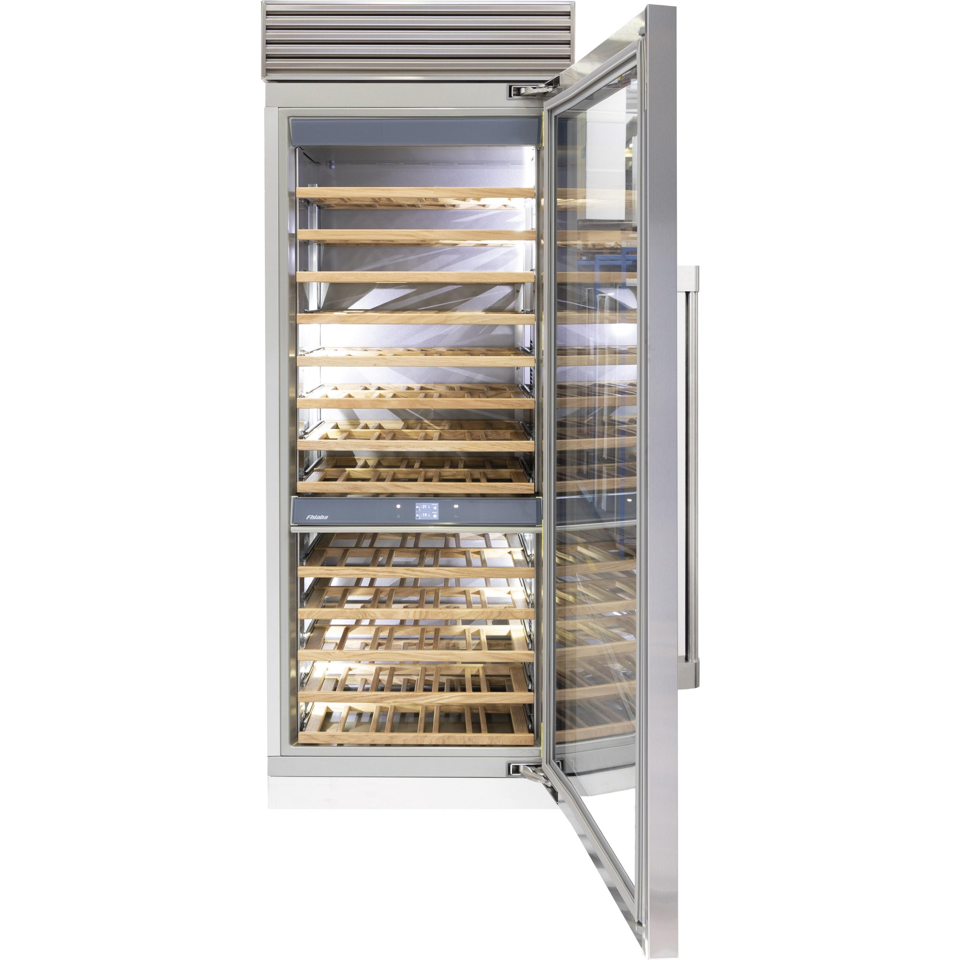 Fhiaba 117-Bottle X-Pro Series Wine Cellar with Smart Touch TFT Display FP30WCC-RS2 IMAGE 2