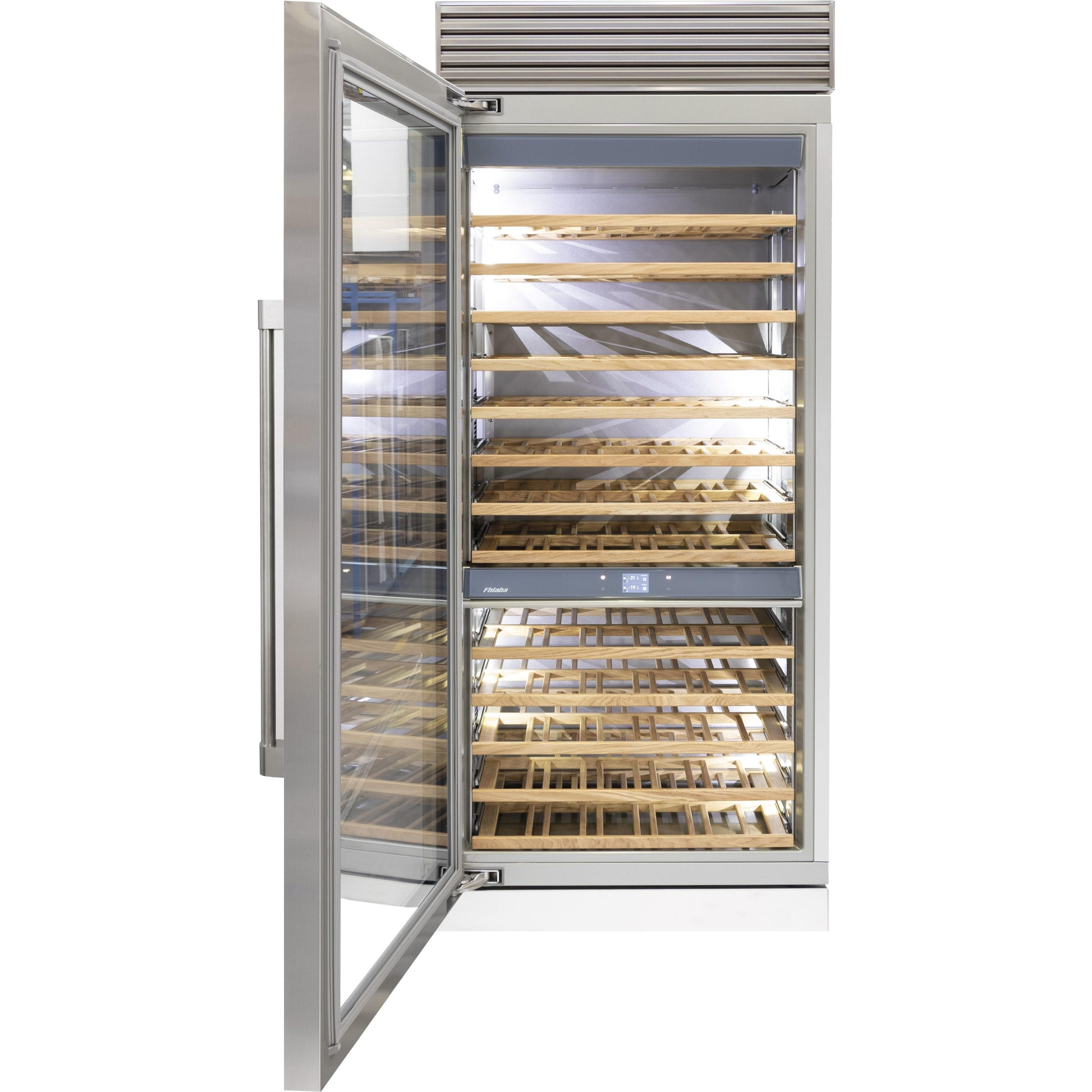 Fhiaba 186-Bottle X-Pro Series Wine Cellar with Smart Touch TFT Display FP36WCC-LS2 IMAGE 2
