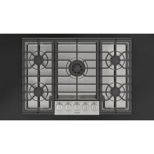 Fulgor Milano 36-inch Pro Gas Cooktop F6PGK305S2 IMAGE 1