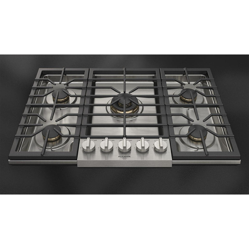 Fulgor Milano 36-inch Pro Gas Cooktop F6PGK305S2 IMAGE 2