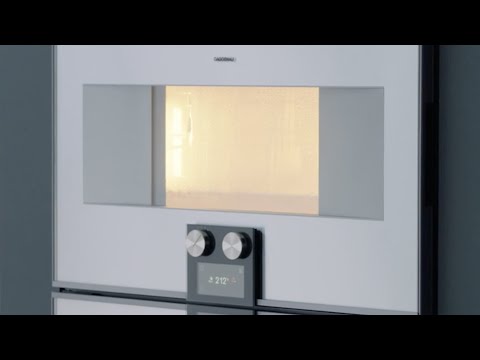 Gaggenau 24-inch, 2.1 cu.ft. Built-in Single Wall Oven with Steam Cooking BS 470 612 EXTERNAL_VIDEO 1