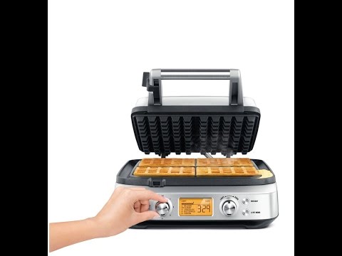 Breville the Smart Waffle™ Pro 4 Slice BWM640BSS1BCA1 EXTERNAL_VIDEO 1
